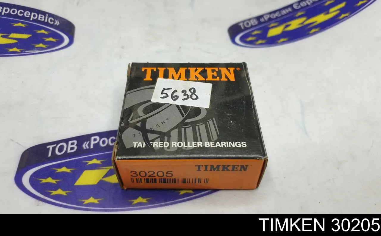 Комплект підшипник маточини передньої Timken 30205 ціна, від 5.56 USD