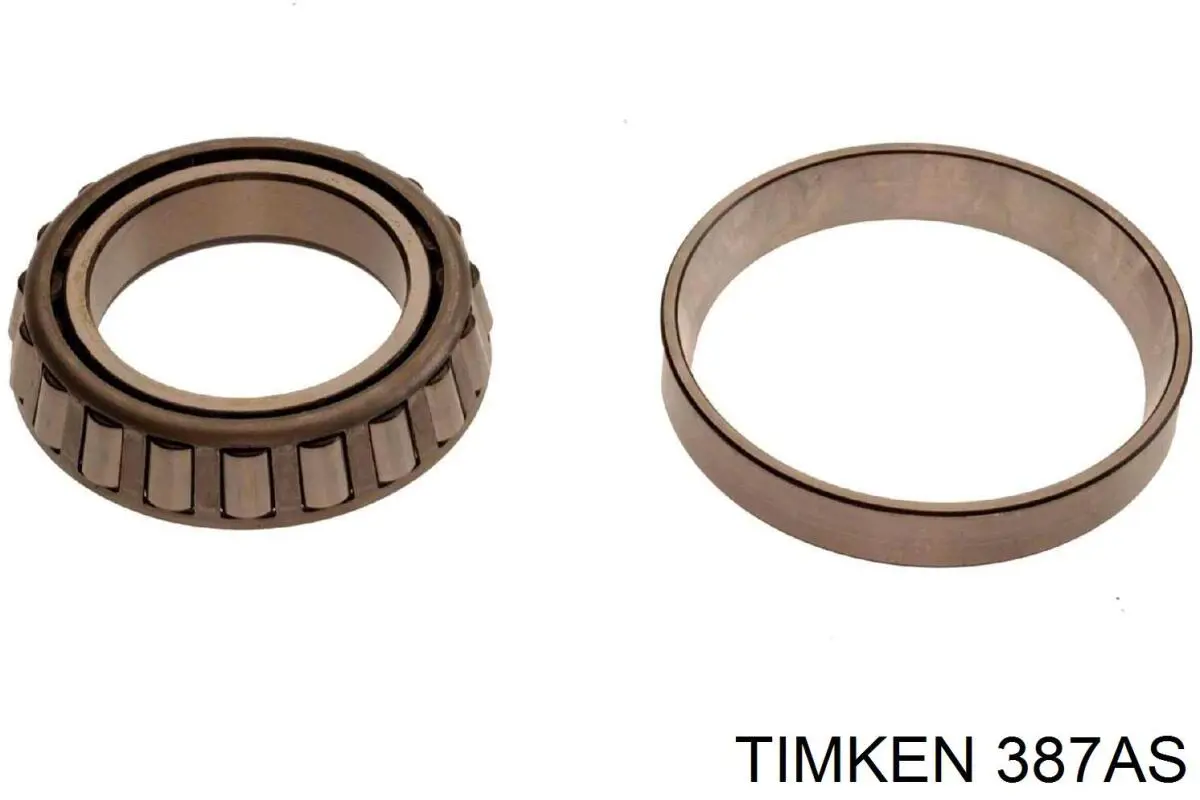 387AS Timken Підшипник півосі заднього моста, внутрішній