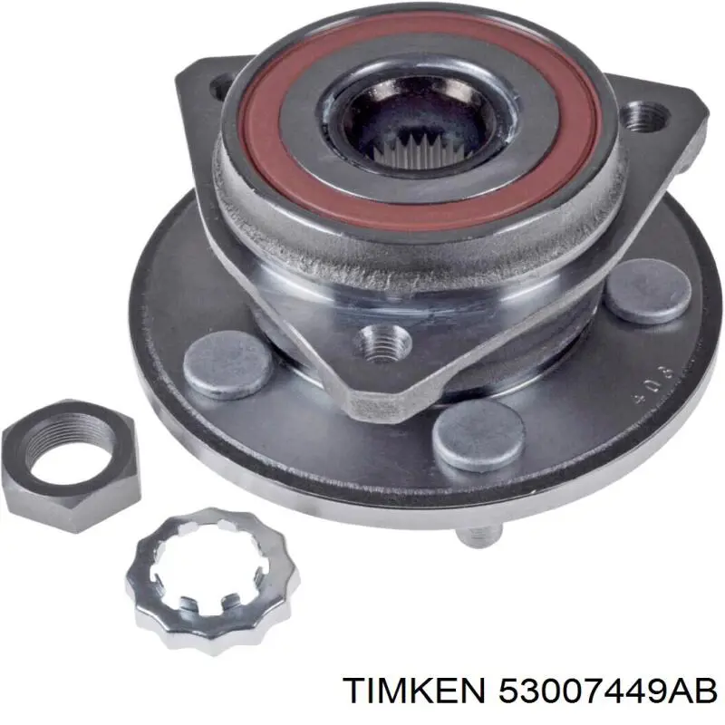 Маточина передня 53007449AB Timken