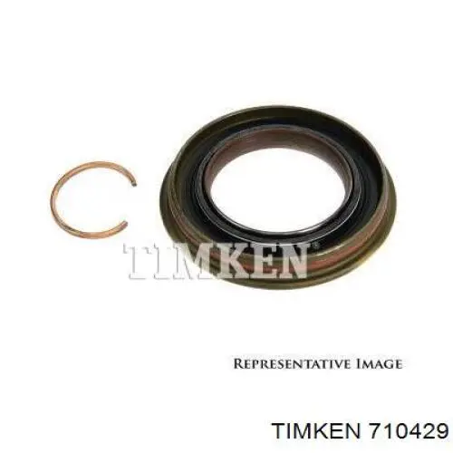 Сальник піввісі переднього моста, лівої Timken 710429 ціна, від 25.20 USD