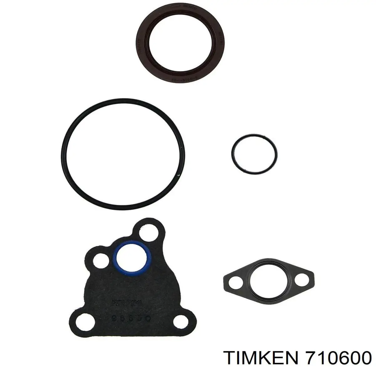 Купити 710600 Timken Сальник колінвала задній