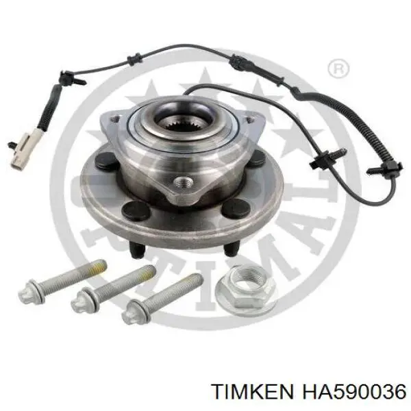 Маточина колеса передня Timken HA590036 ціна, від 132.55 USD
