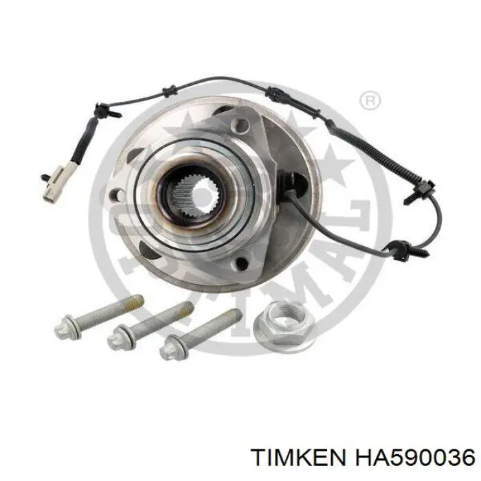Купити HA590036 Timken Маточини передніх коліс