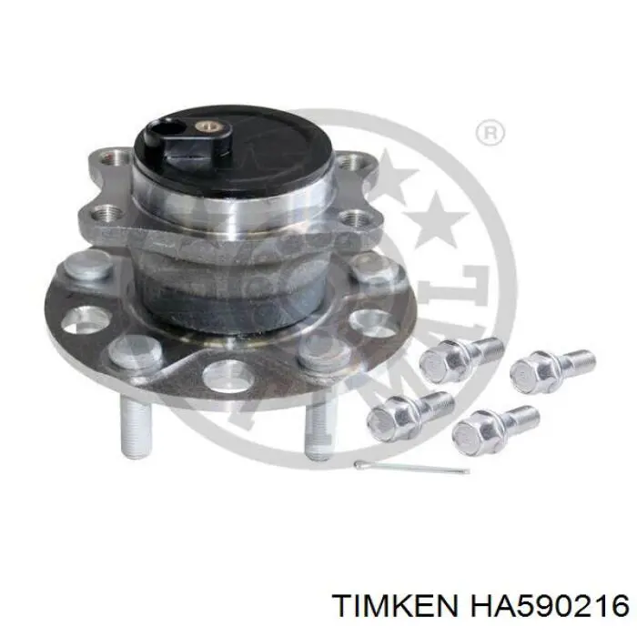 Купити HA590216 Timken Підшипник ступиці колеса