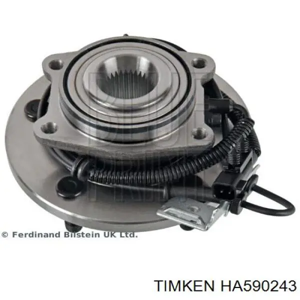 Маточина колеса передня Timken HA590243 ціна, від 96.81 USD