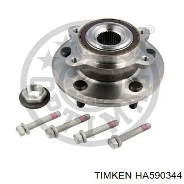 Купити HA590344 Timken Маточини передніх коліс