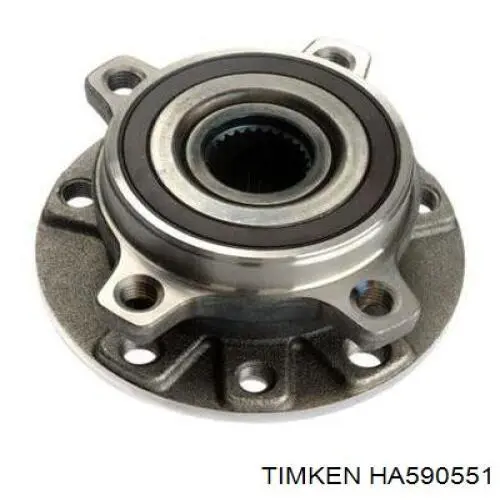 Маточина передня HA590551 Timken