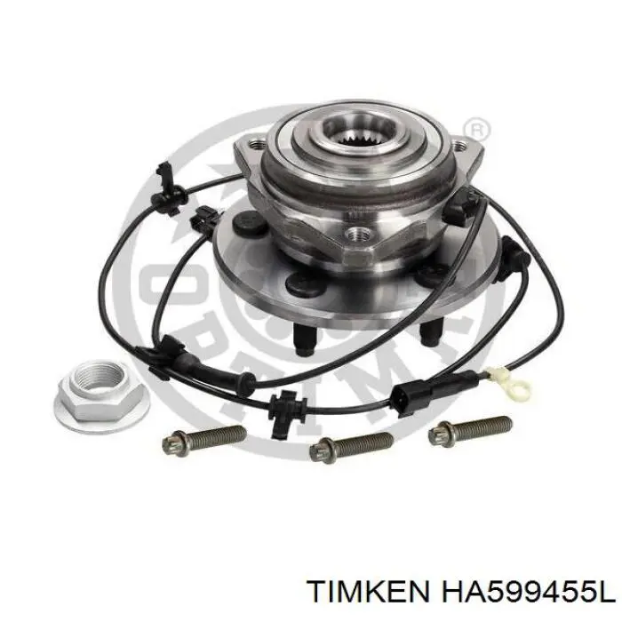 Маточина передня HA599455L Timken