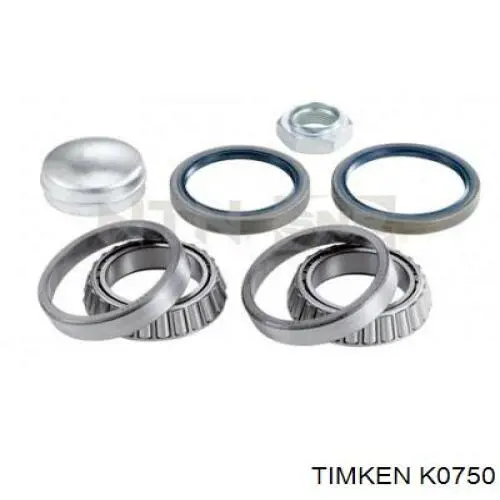 K0750 Timken Підшипник маточини передньої