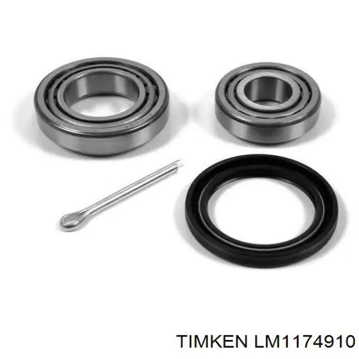 Підшипник маточини задньої, зовнішній LM1174910 Timken