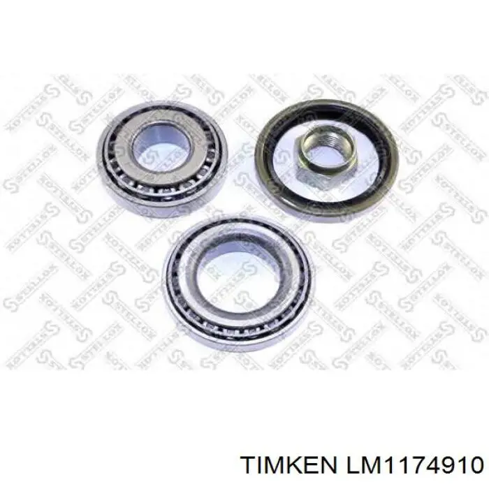 Купити 9036817017 Toyota Підшипник маточини задньої, зовнішній