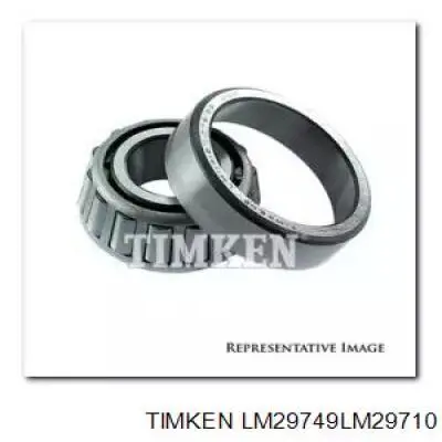 Підшипник ступиці LM29749LM29710 Timken