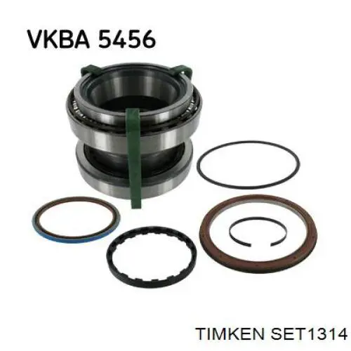 Купити SET1314 Timken Підшипник задньої ступиці