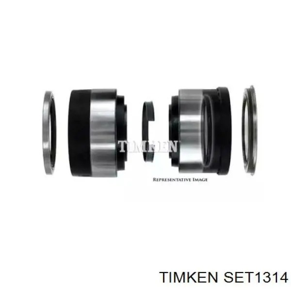 Підшипник маточини задньої SET1314 Timken