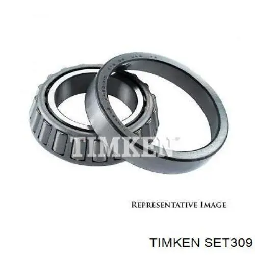 Підшипник хвостовика заднього моста, зовнішній Timken SET309 ціна, від 22.03 USD