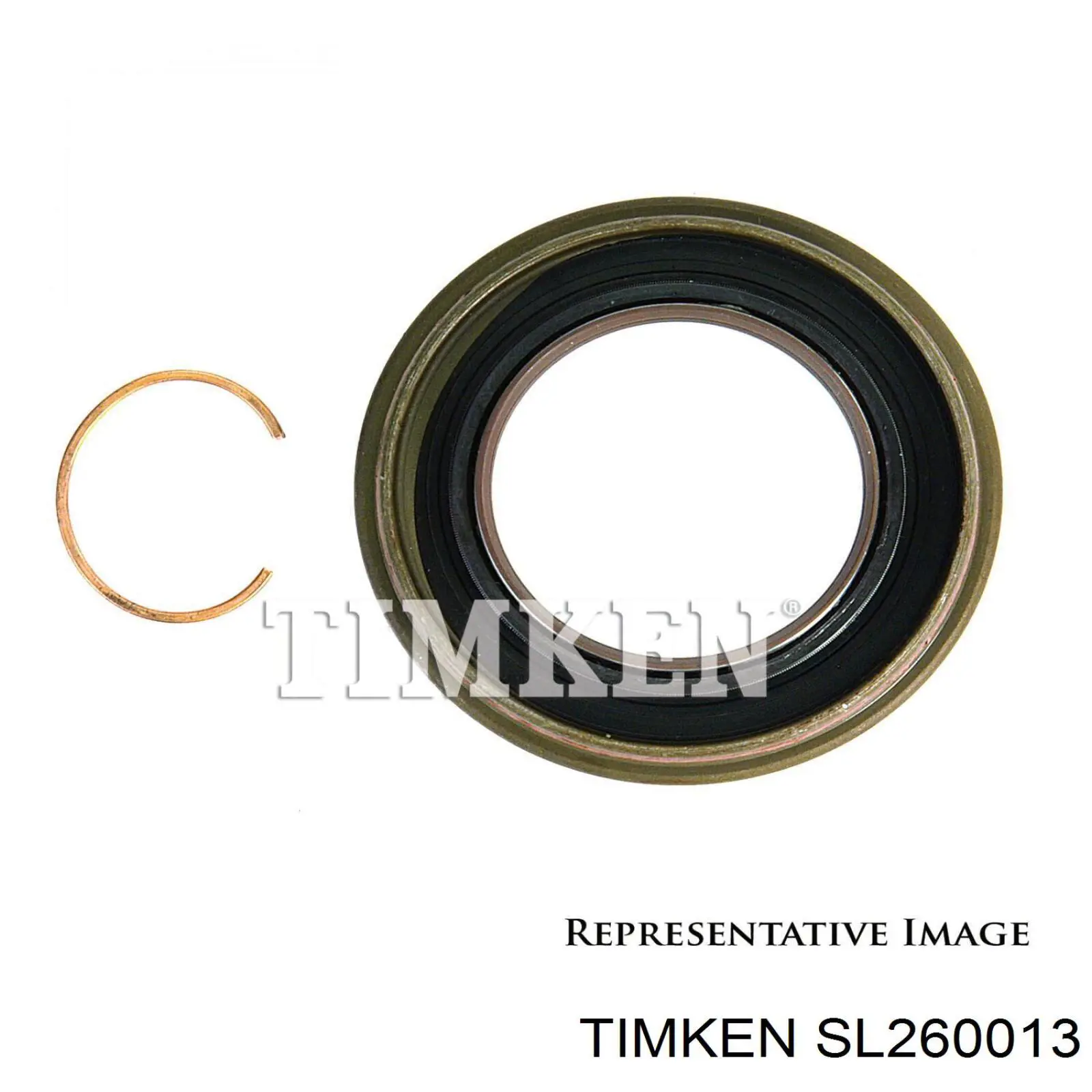 Купити SL260013 Timken Сальник піввісі заднього моста