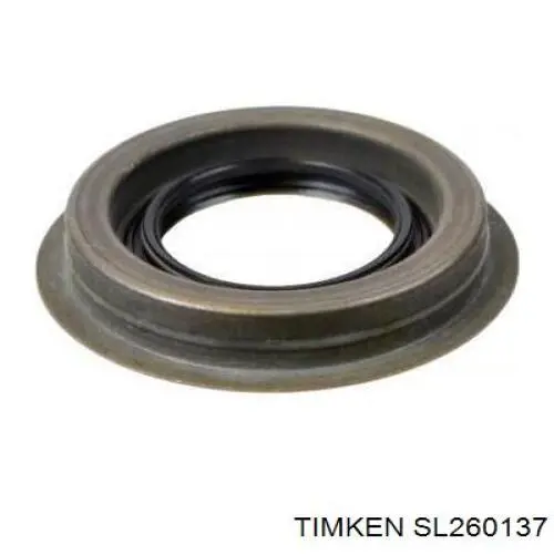 SL260137 Timken Сальник півосі переднього моста, лівої
