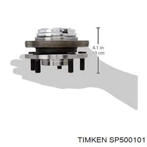 SP500101 Timken Маточина (передня)