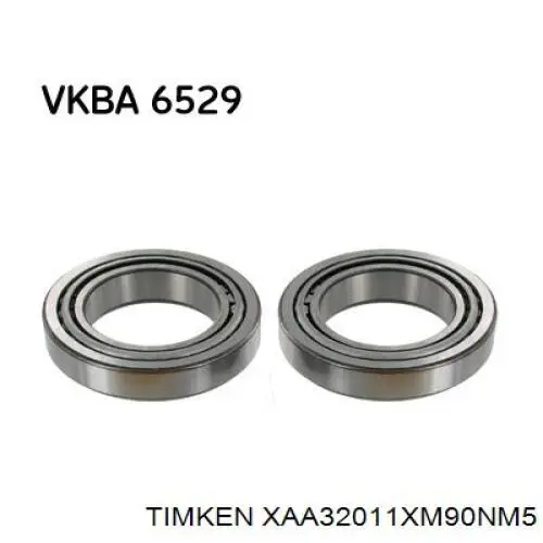 Підшипник маточини задньої XAA32011XM90NM5 Timken