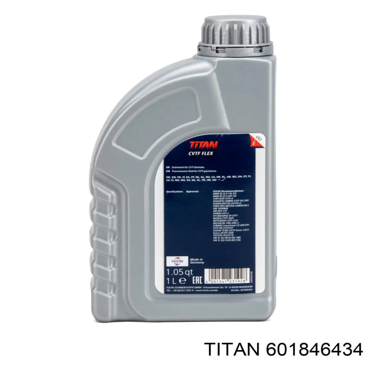 601846434 Titan Масло для роздавальної коробки