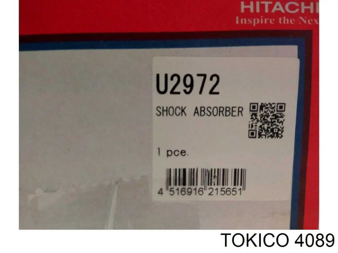 Амортизатор передній 4089 Tokico
