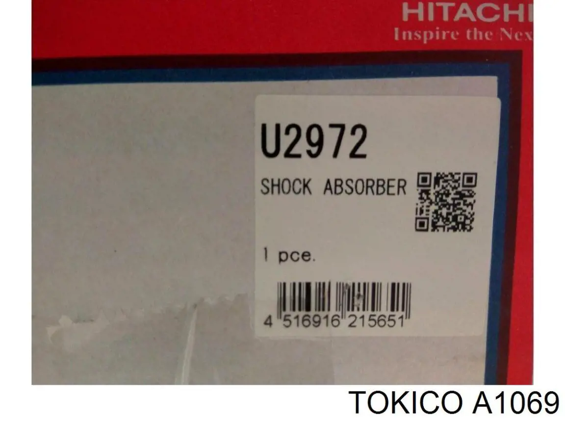 Купити A1069 Tokico Амортизатора передній лівий