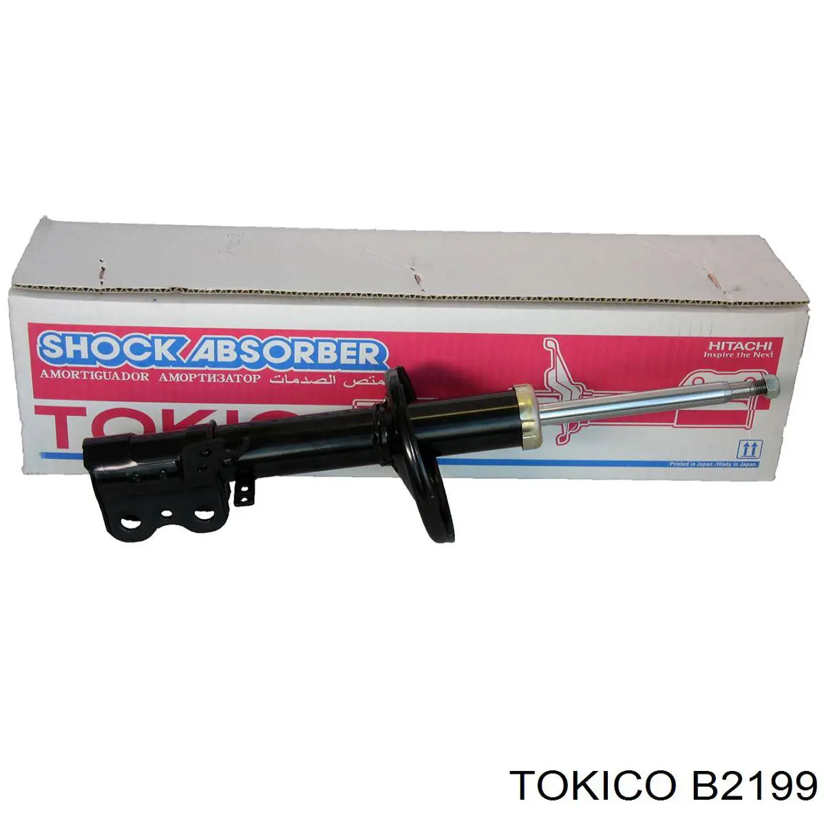 B2199 Tokico амортизатор передній, лівий