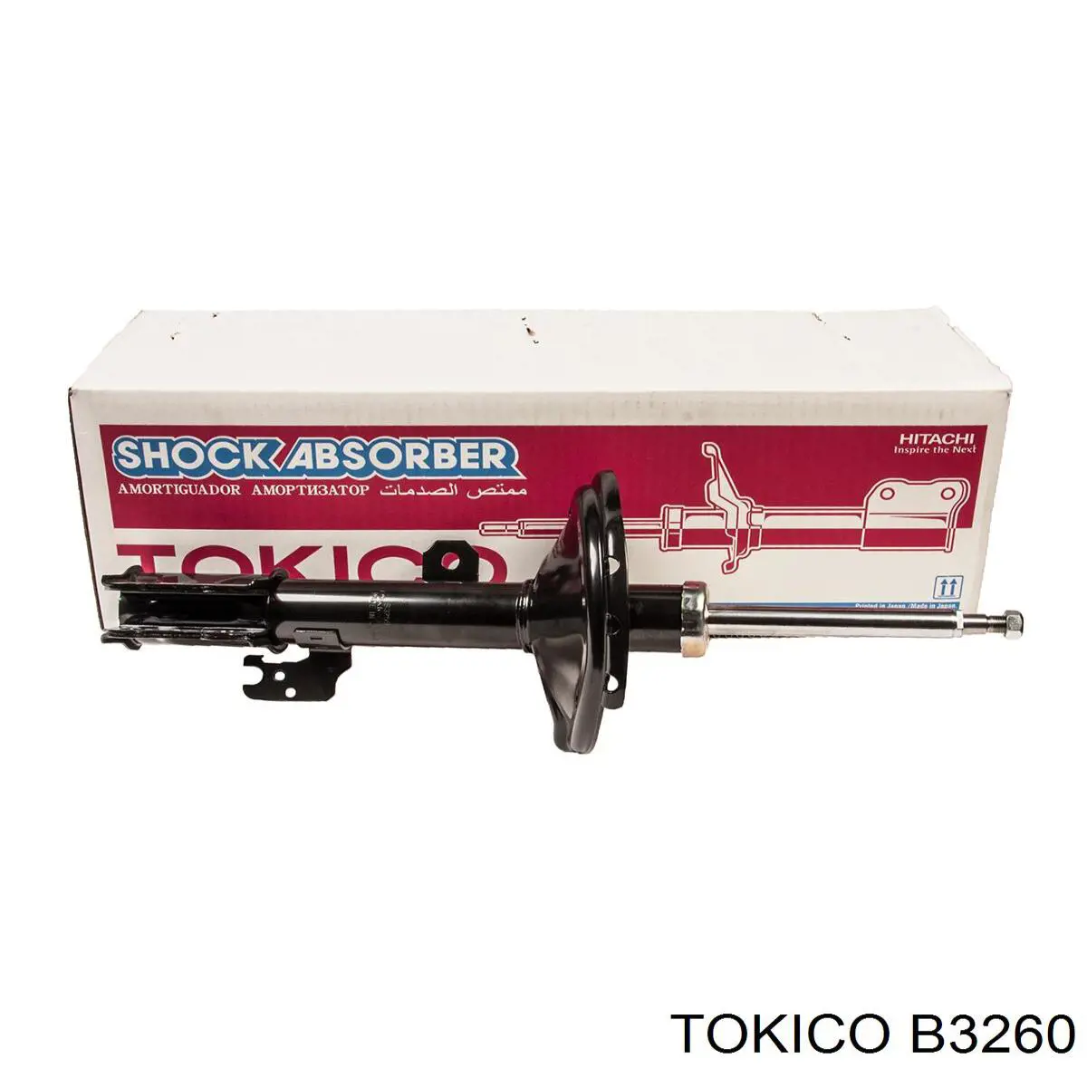 B3260 Tokico амортизатор передній, лівий