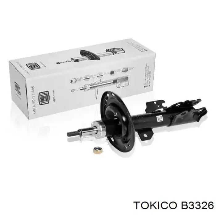 Амортизатор передній, правий Tokico B3326 ціна, від 54.74 USD