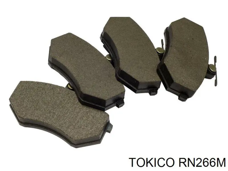 Гальмівні колодки Tokico RN266M ціна, від 24.99 USD