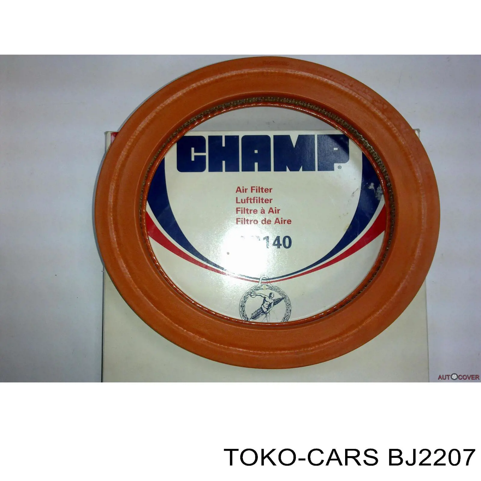 Елемент повітряного фільтра Toko cars BJ2207 ціна, від 6.23 USD