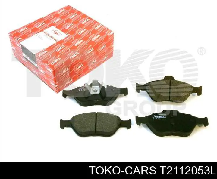Передні тормозні колодки T2112053L Toko cars