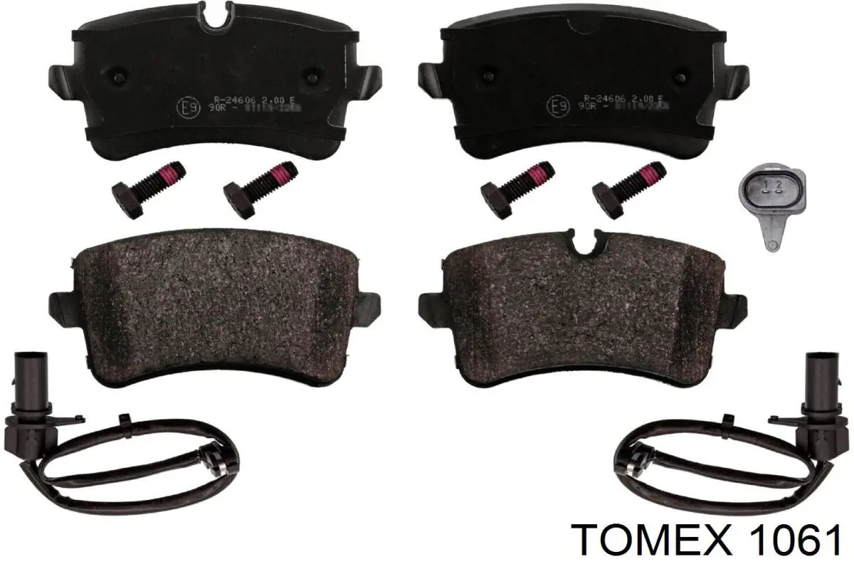Гальмівні колодки Tomex 1061 ціна, від 11.25 USD