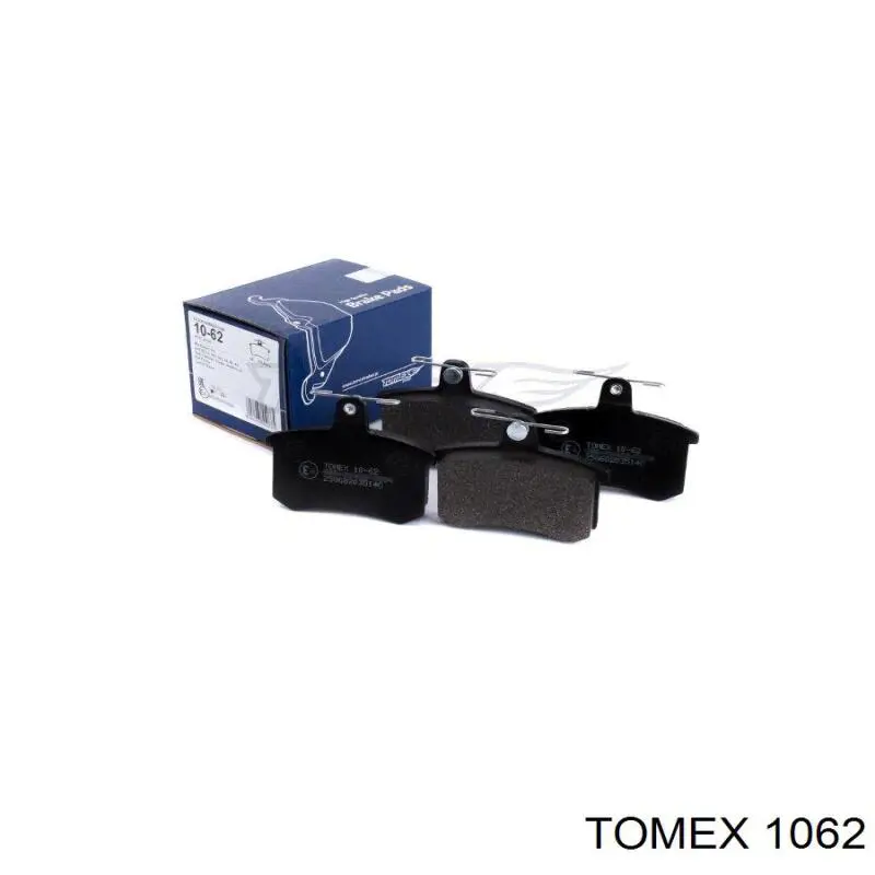 Задні гальмівні колодки 1062 Tomex