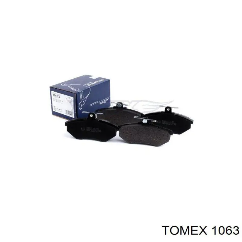 Купити 1063 Tomex Колодки гальмівні передні, дискові