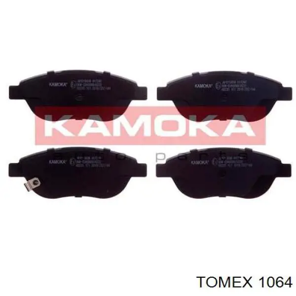 Передні тормозні колодки 1064 Tomex