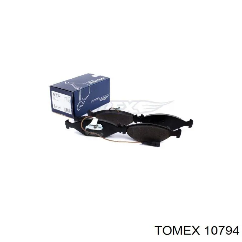 10794 Tomex колодки гальмівні передні, дискові
