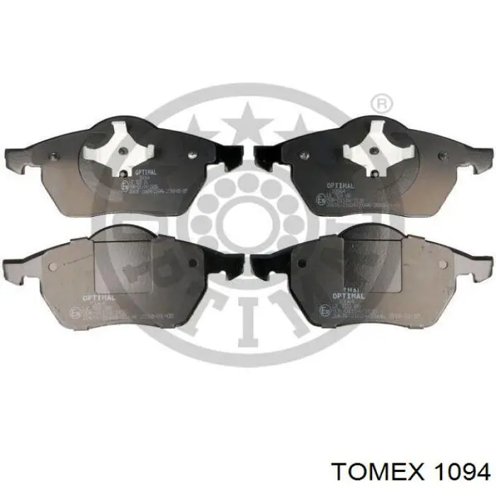 Купити 1094 Tomex Колодки гальмівні передні, дискові