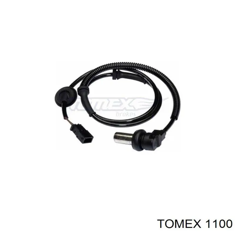 1100 Tomex Колодки гальмівні задні, дискові