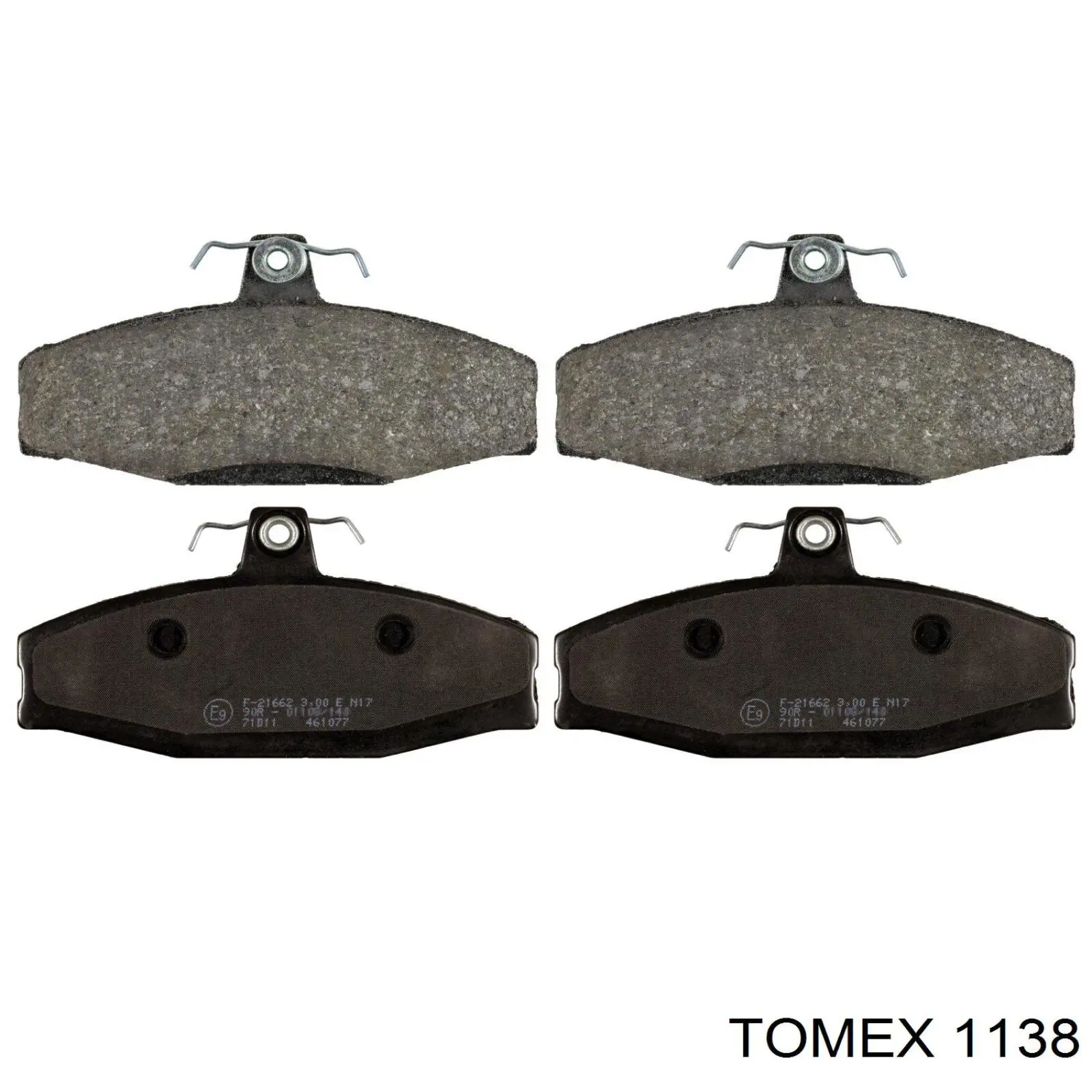 Гальмівні колодки Tomex 1138 ціна, від 18.15 USD