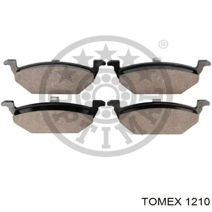 Гальмівні колодки Tomex 1210 ціна, від 21.78 USD