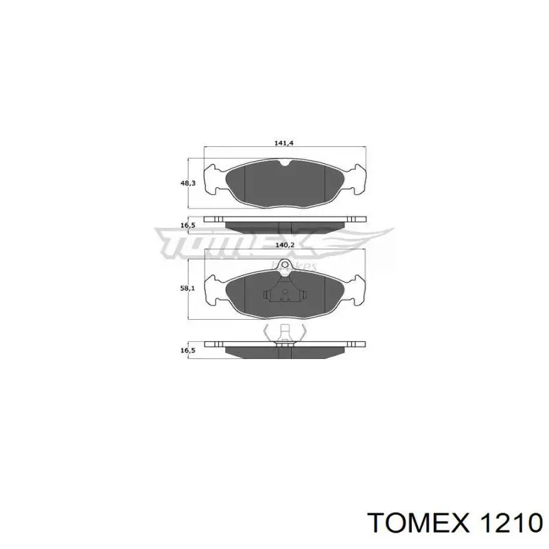 Тормозні колодки Optimal BP12155