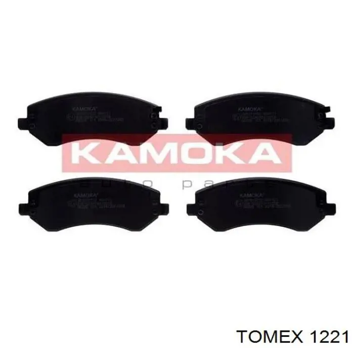 1221 Tomex Передні гальмівні колодки