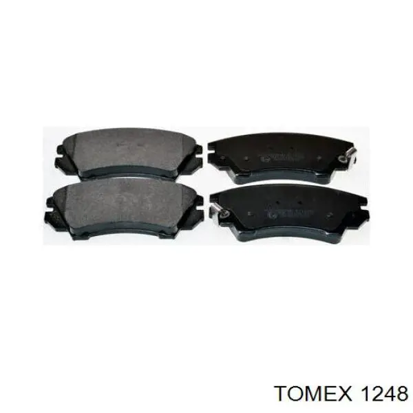 1248 Tomex Передні гальмівні колодки