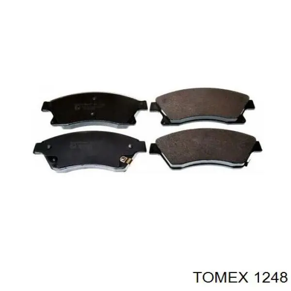 Гальмівні колодки Tomex 1248 ціна, від 18.40 USD