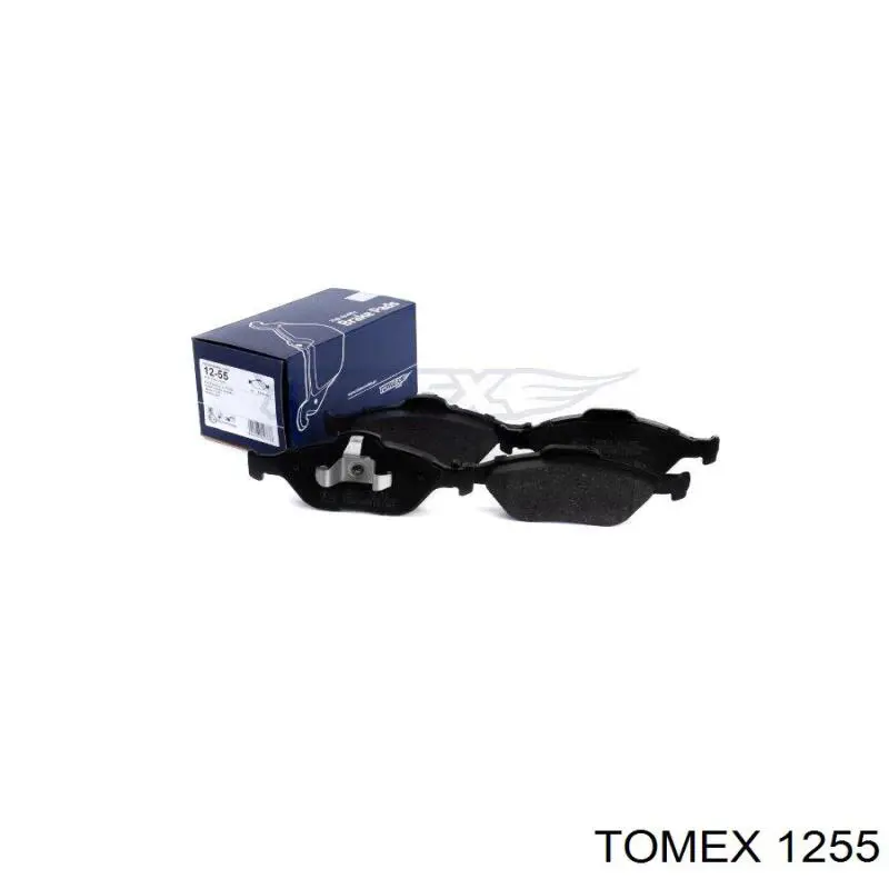Передні тормозні колодки 1255 Tomex