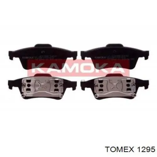 1295 Tomex Колодки гальмівні задні, дискові