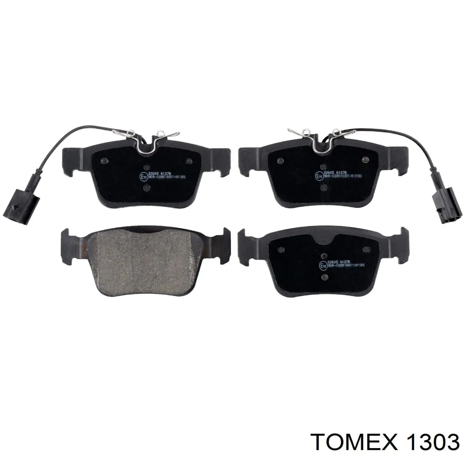 Передні тормозні колодки 1303 Tomex