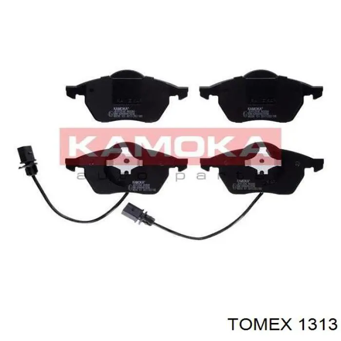 Купити 1313 Tomex Колодки гальмівні передні, дискові