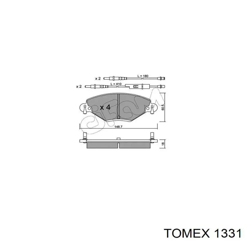 Гальмівні колодки Maxgear 190871 ціна, від 26.12 USD